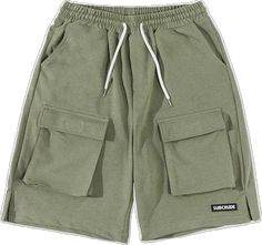 Trendy Streetwear Cargo Shorts With Pockets, Trendy Shorts With Patch Pockets, Hip Hop Style Summer Bottoms With Cargo Pockets, Hip Hop Summer Bottoms With Cargo Pockets, Hip Hop Bottoms With Cargo Pockets For Summer, Hip Hop Streetwear Shorts With Pockets, Trendy Cotton Cargo Shorts With Pockets, Leisure Shorts With Pockets, Hip Hop Style Relaxed Fit Shorts With Pockets