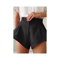 Black High Waisted Flare Shorts Size: Women’s Large Runs Sort Of Small And Fits More Like A Medium Condition: Never Worn There Is No Tag Inside Shorts Shorts Are Slightly Different Then The Woman Wearing Them. The Ones I Have Are A Little Thinner In Material And More Of A Satin Feel The Shorts You Will Be Receiving Has The Same Style And Fit But Material Is Slightly Softer (A Satin Like Material). For A Really Flare Look It’s Best To Get These Size Large Shorts If Your A Usual Size Medium Pants Chic Bottoms With Built-in Shorts For Work, Black Pants With Built-in Shorts For Summer, Chic High Waist Pants With Built-in Shorts, Fitted Bottoms With Short Inseam For Party, Elegant Bottoms With Short Inseam, Fitted Party Bottoms With Short Inseam, Chic Fitted Bottoms With Short Inseam, Black Short Leg Pants For Spring, Elegant Shorts For Workwear