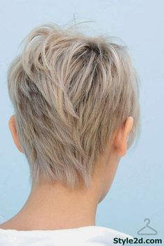 Back View Short Layered Hair img2216fc88dcf32c964 Short Hairstyles 2015, Grey Hair Dye, Popular Short Hairstyles, Short Layered Haircuts, Best Short Haircuts, Short Pixie Haircuts, Short Haircut