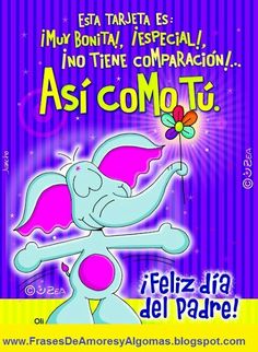 an advertisement for the spanish language festival asicomoto, featuring an elephant holding a flower