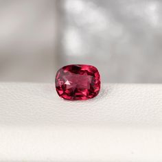 Highlight a Beautiful  Red Natural Red Spinel Gemstone -The Gem has a very good luster, transparency and vibrancy -Vibrant color red spinel that steals all the attention  -Eye clean red spinel with hardly visible inclusion crystalline luster -If you have any idea of making jewelry using the gem, Connect with us we will make your dream Jewellery reality Item No:@oor.1984 Weight : 1.23 cts Size: 7x5.6x3.6 mm Clarity: VVS2 Color: Red Comment: Excellent luster eye clean gemstone , with minor internal feather invisible inclusion Treatment: 100% Natural Gemstone Quantity 1 piece Certificate: IGITL jaipur On Demand available (THE REPORT CAN BE VERIFIED ON LAB OFFICIAL SITE: http://www.gtljaipur.info/ ) Check out our all NATURAL SPINEL SECTION: https://www.etsy.com/uk/shop/Gemoreals?ref=seller-pla Red Spinel, Spinel Gemstone, August Birth Stone, Dream Jewelry, Natural Red, Making Jewelry, Custom Rings, Jaipur, Red Color