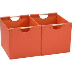 PRICES MAY VARY. Outer Linen Fabric Materials and Dimensions: these storage bins measuring 12.75" H x 12.75" W x15" L, these durable foldable storage baskets are made of top-grade lightweight eco-friendly linen fabric, with a 2.2mm pressboard base insert to maintain shape and strength. Large enough to organize lots of household and personal goods, yet not so large as to be cumbersome and unwieldy. Durable Carrying Handles: strong wooden handles make the linen fabric storage basket easy for you t Nursery Orange, Outer Linen, Ikea Kallax Unit, Car Nursery, Decorative Storage Bins, Collapsible Laundry Basket, Collapsible Storage Bins, Cube Storage Bins, Collapsible Storage