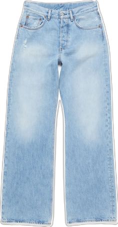 Light Blue Wide-leg Jeans With Five Pockets, Light Wash Recycled Denim Flare Jeans For Streetwear, Loose Fit Jeans, Long Length, Fit Jeans, Jeans Fit, Wide Leg, Loose Fitting, Light Blue