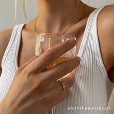 curb chain link (4545328414855) Minimal Gold Chain, Simple Handmade Jewelry, Ring Size Chart, Chain Ring Gold, Jewelry Photography Styling, Ring Heart, Gold Rings Stackable, Necklace Brands, Handmade Jewelry Gift