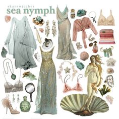 Venus In Pisces, Sea Nymph, Siren Mermaid, Sea Witch, Zooey Deschanel, Mood Board Fashion, Just Beautiful