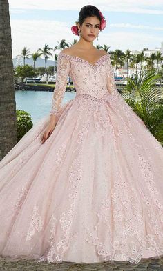 Mori Lee 89360 - Shimmered Tulle Quinceañera Dress – Couture Candy Quince Photos, Era Dresses, Gown Silhouette, Long Mermaid Dress, Sheath Wedding Dress Lace, Dress Couture, Quince Dress, Corset Dress Prom, Quinceanera Dress