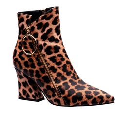 Very Stylish And Retro Women Leopard Print Boots. It Is Warm And Suitable To Wear In The Fall, Winter, And Spring. It Has A Vintage Look With A Party Vibe. You Will Be The Center Of Attention Wearing These Boots The Heels Are 3 Inches Tall Available In Various Sizes Winter Boots Women, Ankle Boots, Winter Boots, Brown Ankle Boots, Brown Booties, Brown Boots For Women, Fall Boots, Womens Fashion Boots Leopard Print High Heel Boots For Party, Leopard Print Boots For Fall Party, Fall Party Leopard Print Boots, Leopard Print Leather Boots For Party, Pointed Toe Leopard Print Party Boots, Party Boots With Leopard Print And Pointed Toe, Party Leopard Print Pointed Toe Boots, Chic Brown Party Boots, Boots For Women Fall