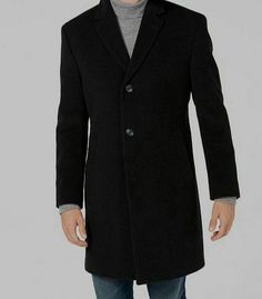 $350 Nautica Men's Classic Fit Gray Wool Cashmere Overcoat Jacket Coat Size 36S Description Classic/regular fit Three-button closure Notch lapel Four button cuffs Two front slash pockets; three internal pockets Center vent Fully lined; Upper inside lining has a printed nautical map Shell: Wool/nylon/cashmere; Lining: Polyester Dry clean only Imported About Us We sell only 100% authentic clothing from new with tags to gently used. We have a 100% authentic or money back guarantee on every item we Winter Sport Coat With Notch Lapel And Button Cuffs, Winter Business Outerwear With Button Cuffs, Business Winter Outerwear With Button Cuffs, Business Outerwear With Button Cuffs For Winter, Classic Winter Sport Coat With Buttons, Winter Business Casual Sport Coat With Button Closure, Semi-formal Winter Outerwear With Button Cuffs, Business Casual Sport Coat With Button Closure For Winter, Winter Semi-formal Outerwear With Button Cuffs