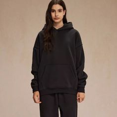 Get ready to snuggle up in style with this Solid Color No Drawstring Hoodie. No more fussing with pesky drawstrings, just pure comfort and simplicity. Perfect for a cozy night in or a casual day out. Stay comfy, stay trendy. Features: -100%Cotton -Crew Neckline -Dropped Shoulder -Graphic -Regular fit -Unisex style Cozy Night, Drawstring Hoodie, Unisex Style, White Hoodie, Night In, Unisex Fashion, Crew Neckline, No More, In Style