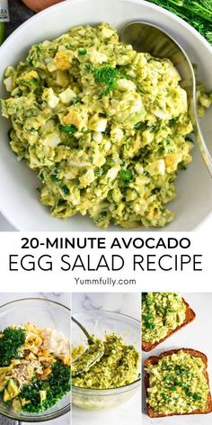 an egg salad recipe with broccoli and cheese