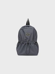 Composition : 100% polyesterColor : CHARCOAL_FREECountry of Origin : KOREA Sporty Nylon Softback Backpack, Gray Nylon Softback Backpack, Trendy Gray Nylon Backpack, Light City, City Backpack, Composition, Bag Lady, Backpacks, The Originals