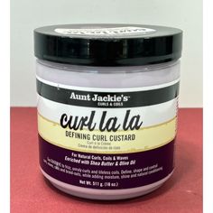 Aunt Jackies - Curl La La - Defining Curl Custard - Natural Curls -Size: 18 Oz -Size: Please See Photos Above For All Sizes. -Ingredients: See Photos For Ingredients Label. -Condition: New And Sealed -Colors May Vary Slightly From Photography Lighting. -Will Be Shipped Within One Business Day. Package Weight: 1 Lb, 12 Oz Package Dimensions: 9 X 6 X 2 In I Ship Items Every Day, So Expect Fast Delivery! Please Feel Free To Ask Any Questions You May Have. I Answer Most Questions Instantly! Sku: 2-A Curl Custard, Ingredients Label, Ingredient Labels, Braid Out, Defined Curls, Photography Lighting, Natural Curls, Light Photography, Custard