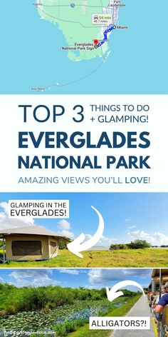 the top 3 things to do in evergladess national park, florida info