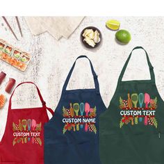 Custom Kitchen Utensils Monogram Apron for Chrismtas Gift Apron Mom Grandma, Kitchen Utensils Apron 2 pockets, Personalized Tools Apron Xmas 👉How Do I Order👈 1️⃣Please, Check and Review all Photos. 2️⃣ Select Your T-Shirt Size and T-Shirt Color from drop down menus. 3️⃣ Choose Your Quantity as much as you want. 4️⃣ Click ADD TO CART. And, you can go back to add more product color for your family members or You can complete the checkout process. 5️⃣ Please Click "Proceed to Check Out" 6️⃣ Final Monogram Apron, Grandma Kitchen, Monogrammed Apron, Tool Apron, Baking Apron, Christmas Aprons, Personalized Aprons, Printed Aprons, Womens Aprons