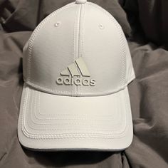 New With Tag, White Adidas Ball Cap. For Men Or Women One Size Fits Most. Adidas Bucket Hat, Adidas Beanie, Black Baseball Hat, Adidas Cap, Irish Women, How To Wash Hats, Adidas Hat, Pink Cap, Mom Hats