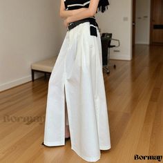 Bormay - Chic and Elegant Khaki High-Waisted Split Maxi Skirt with Stylish Design Midi Leather Skirt, Casual Maxi Skirt, Split Maxi Skirt, Khaki Skirt, Skirts Midi High Waisted, High Waisted Pencil Skirt, Chic And Elegant, Khaki Color, Pleated Midi Skirt