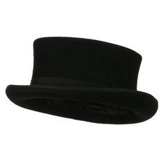 Men's Top Hat Wool Felt HatMade of 100% wool.Three sizes available; M(57 cm), L(59 cm), and XL(61 cm).Adult/Male.Crown measures 4 inches deep.Brim measures 1 1/2 inches wide.Fitted with an adjustable elastic tie in the crown.Hand washable.Imported. Classic and stylish top hat for men who have great fashion sense.Crown is accented by a same color bow hat band.Brim is naturally turned upward.Fully lined inside with leopard print design.This classy top hat is great for formal occasions such as wedd Leather Top Hat, Male Crown, Hat For Men, Stylish Top, Great Fashion, Leather Hats, Hat For Man, Cool Hats, Felt Hat