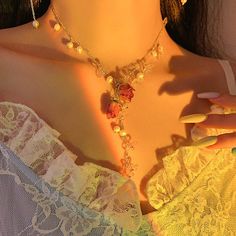 Description:Real Dried Rosebud Necklace Earrings Bracelet Set Specification:Size: necklace 44 cm + 5 cm ext/ earrings 10 cm * 2 cm/ bracelet 16 * 2 cmWeight: 10 g/pcsMaterial: Alloy Metal, Resin, Real Dried Rosebud, Crystal, Pearl, 18k GoldColors: Gold "Add a touch of whimsy to your style with our Real Dried Rosebud Necklace Earrings Bracelet Set! Made with real dried rosebuds, this set is perfect for the nature-loving fashionista. Each piece is unique and adds a delicate, romantic touch to any