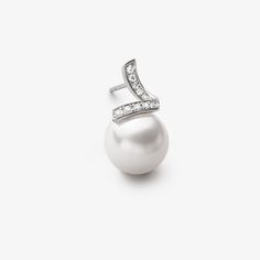 Material: 18K white gold, South Sea pearl, and diamond South Sea saltwater cultured pearl Size of pearl: around 10.0-11.0 mm each, 2pcs Weight of Diamonds: 26 diamonds approx. 0.192 carats Handpicked of every pearl, only the top 1% of pearls are selected Handcrafted Sold as a pair Lifetime warranty Discount codes are not available for this product. Diamonds Earrings, Sea Pearl, Summer Instagram, South Seas, South Sea Pearls, Sea Pearls, Akoya Pearls, Pearl Stud Earrings, Pearl Size