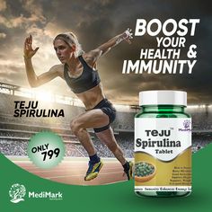 Boost your Health & Immunity Just Rs. 799/- #health #healthy #healthylife #healthyfood #nutrition #healthcare #india #ayurveda #ayurvedic #medimarkayurveda #fridaymotivation #fridaythoughts #fridayvibes #wellness #natural #spirulina #immunity Nutrition Creative Ads, Nutrition Ads, Wellness Ads, Nutrition Poster, Health Ads, Health Products Design, Health Marketing, Vitamin Brands, Technology Posters