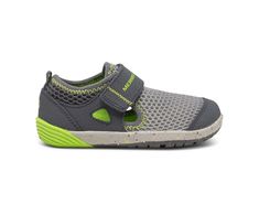 Bare Steps® H2O Sneaker, Grey/Lime Sneakers Grey, Water Shoes, Boys Shoes, Mary Jane Sneaker, Toddler Boys, Innovation Design, Snug Fit, Sneakers Fashion, Casual Shoes