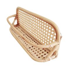 wickedafstore Koa Rattan Display Wall Shelf Rack Clothes, Rattan Wall, Rattan Bed, Wall Hanging Storage, Cheap Storage, Living Room Organization, Decorating Shelves, Estantes Flotantes, Living Room Storage