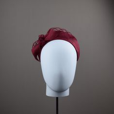 Lower than our halo crown style this headband has a raised ridge running the length of its centre. This one has been hand blocked in a red sisal straw that has cool undertones.  This style can be made in other colours.  *One size fits all ONE READY TO WEAR IN THIS SHADE UK - STANDARD DELIVERY  1-2 DAYS           EXPRESS NEXT DAY  INTERNATIONAL  -STANDARD DELIVERY  5-10 DAYS                                    EXPRESS 3-4 DAYS CHOOSE DELIVERY METHOD AT CHECKOUT (For international orders, please provide us with a phone number or email address so that our couriers can make contact.) Construction: All of my hats have been constructed with the greatest care to detail. They are hand-blocked and stiffened using traditional millinery techniques. I pride myself in using the finest quality materials Adjustable Headband For Kentucky Derby Races, Red Structured Crown Hat For Weddings, Red Structured Crown Headpiece For Wedding, Red Structured Crown Costume Hat For Wedding, Adjustable Headband For Races, Adjustable Headband Headpiece For Kentucky Derby, Red Party Hat With Round Crown, Adjustable Kentucky Derby Headband, Adjustable Headband For Kentucky Derby