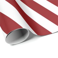 a red and white striped wrapping paper