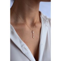 14K Yellow Gold Arrow Archery Charm Pendant Friendship Good Luck Chain Necklace For Women And Girls Simple Dainty By Monsini ❤❤【Materials & Specifications:】 - 14K gold pendant and chain - Chain thickness is 0.9mm - Hamsa pendant dimensions are Width:4.5m (0,17in) Length:2.7cm (1.06in) ❤❤【Available in 4 different chain lengths】 42 cm (16.5 in) 44 cm (17.3 in) 46 cm (18.1 in) 48 cm (18.8 in) Gold Color: Rose Gold, Yellow Gold, White Gold ❤Design:make a wish and put on your necklace. aim high, Minimalist 16-inch Necklace, Minimalist Charm Necklace 16 Inch, Minimalist 16 Inch Chain Necklace, Dainty 16 Inch Jewelry, Arrow Archery, Gold Arrow, Beautiful Gold Necklaces, Hamsa Pendant, Aim High