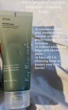 Love this cleanser #koreanskincare #skincare #skincareroutine #skinhealth #skincareaddiction #trendy #trending #treatment #clearskin #acnetreatment #acne #acnetips #amazing #great #skinhealth Anua Products, Skincare For Combination Skin, Natural Face Skin Care, Skin Care Tutorial, Body Acne, Face Makeup Tips, Clear Skin Tips, Beauty Tips For Glowing Skin