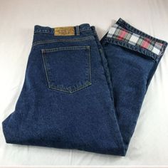 Dark Wash Denim Jeans With Plaid Flannel Lining. These Are Tagged 34x34, But They Measure 32x32. Excellent Nwot Condition. See Pictures For Details As They Are An Integral Part Of The Item Description. New To Poshmark? Use Code Catdebruhl For $10 Off Your First Poshmark Purchase. Insulated Jeans, Zara Man Jeans, Rustler Jeans, Flannel Lined Jeans, Athletic Fit Jeans, Straight Fit Denim, Work Jeans, Japanese Denim, Black Denim Jeans