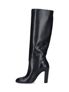 Gender: WomenMaterial: 100% SKINColor: BlackMade in: ESProduct ID: SG236BLK*Import tax/duty will be calculated at checkout (If applicable) High Shaft Calf Leather Boots For Work, Elegant High Shaft Platform Boots For Work, Elegant Leather High Shaft Platform Boots, Leather High Shaft Boots For Office, Luxury Knee-high Boots With Round Toe For Office, High Shaft Leather Boots For Office, Elegant High Shaft Leather Platform Boots, Formal High Shaft Leather Platform Boots, Elegant Knee-high Platform Boots With Leather Lining