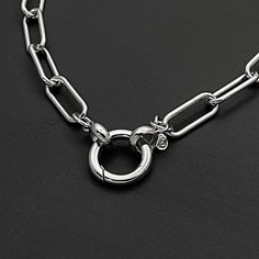 Details: Chain: High Quality Solid Italian Sterling Silver Paperclip Chain, 6mm width (links are solid, not hollow and not flat) Clasp: Solid Sterling Silver Round Push Clasp 16mm, ideal for interchangeable pendants, charms, rings, wedding ring Lengths:  15" to 36" Choose your length in the drop down menu Shipping: Free shipping in the USA Ready to ship within 1-2 business days Comes wrapped as shown in photos ready for gift giving The paperclip chain is available in four different sizes, 3mm, 4 Luxury Everyday Necklace With Sterling Silver Clasp, Luxury Adjustable Jewelry With Stainless Steel Clasp, Luxury Chain Necklace With Sterling Silver Clasp, Luxury Necklace With Sterling Silver Clasp For Everyday, Luxury Classic Chain Necklace With Sterling Silver Clasp, Jewelry Charm For Welder Woman, Luxury Sterling Silver Clasp Chain Necklace For Everyday, Luxury Everyday Chain Necklace With Sterling Silver Clasp, Paperclip Chain Necklace Kit