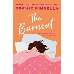 the burnout by sophie kinssella book cover art print poster wall decor