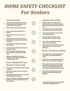 Elderly Safety At Home, Senior Safety At Home, Caregiver Checklist, Home Safety Checklist, Medical Planner, Elderly Caregiver, Safety Checklist