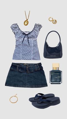 Navy cottagecore country girl summer outfit Country Girl Summer, Cottagecore Country, Girls Summer Outfits, Country Girl, Country Girls, Summer Girls, Navy