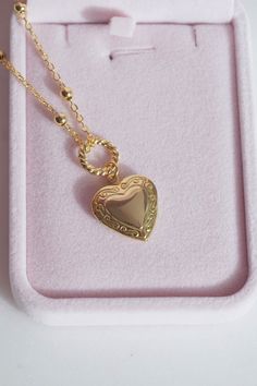 Heart Shaped Necklace, Gold Plated Necklace, Movie Inspiration Necklace, What Was I Made for Necklace - Etsy Dainty Locket Necklace Pendant As Gift For Her, Dainty Locket Pendant Necklace As Gift For Her, Dainty Pendant Locket Necklace As Gift For Her, Elegant Brass Necklaces For Valentine's Day, Vintage Gold Plated Heart Necklace, Vintage Brass Charm Necklaces Tarnish Resistant, Dainty Heart-shaped Brass Necklaces, Vintage Gold-plated Heart Necklace, Dainty Brass Locket Charm Necklace