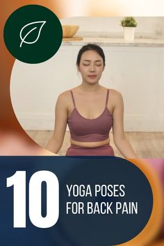 Discover natural relief for back pain with these 10 yoga poses! Say goodbye to discomfort and hello to a healthier spine. #YogaForHealth #BackPainRelief #HealthyLiving #YogaPoses #WellnessJourney Yoga Poses For Back, Healthy Spine, Back Pain Relief