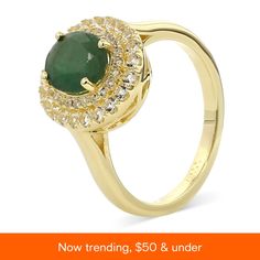 in stock Macy's Rings With Halo Setting, Macy's Halo Setting Ring, Ruby And Sapphire, Ruby Emerald, Emerald Color, Ruby Sapphire, Halo Ring, Halo Rings, White Topaz