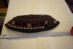 Made from vintage embroidery work Ethnic east pattern Anatolian hat size: environmental measure : 23 İNC 58 cm edge depth measure :3 7.5 Your order will be shipped with 2 business days via FEDEX or DHL and you will typically receive your purchase within 4 days from date of shipping. CONTACT: I am alwasy here to help you.You can call me at : +90 5534982797 or writ me Etsy Convo If you have any guestion. THANK YOU FOR SHOPPING Traditional Handmade Black Hat Bands, Traditional Black Hat Bands For Festival, Traditional Brown Hat With Short Brim, Embroidered Adjustable Flat Cap, Traditional Black Hat For Festival, Adjustable Embroidered Flat Cap, Traditional Black Festival Hat, Traditional Handmade Brown Hat Bands, Traditional Handmade Black Hat