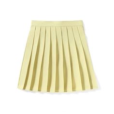 Stand out from the crowd with this eye-catching Solid Color Pleated Skirt. You'll love the cute design and comfortable fit of this versatile skirt, available up to a size 5XL to ensure a perfect fit. Show off your unique style with this must-have skirt! Size Chart: Size Waist (cm) Length (cm) Waist (in) Length (in) XS 61 41 24.02 16.14 S 65 41 25.59 16.14 M 69 41 27.17 16.14 L 73 41 28.74 16.14 XL 77 41 30.31 16.14 XXL 81 41 31.89 16.14 XXXL 86 41 33.86 16.14 4XL 89 41 35.04 16.14 5XL 93 41 36.6 Trendy Fitted Long Pleated Skirt, Trendy Long Fitted Pleated Skirt, Trendy Pleated Summer Skirt, Trendy Summer Pleated Lined Skirt, Trendy Pleated Stretch Skirt, Trendy Stretch Pleated Skirt, Trendy Pleated Flowy Mini Skirt, Trendy Flowy Skort, Yellow Pleated Stretch Skirt