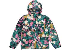 Supreme x The North Face Trekking Convertible Jacket in Flowers colorway Size Medium Brand New In Original Packaging 100% Authentic From Season SS22 Ships Fast Product Description Water resistant recycled nylon with mesh lining. Full zip closure with velcro placket and snap closure. On seam hand pockets with dual top and side entry. Zip chest pocket and velcro flap patch pockets at chest, back and sleeve. The North Face Green Winter Outerwear, Green Winter Outerwear By The North Face, Spring Green Parka For Outdoor Activities, Green Hooded The North Face Outerwear, The North Face Long Sleeve Windbreaker For Spring, The North Face Spring Outdoor Outerwear, The North Face Hooded Windbreaker For Spring, Casual Spring Outerwear By The North Face, The North Face Spring Windbreaker For Outdoor