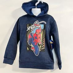 Nwt Boy’s Marvel Spider-Man Hoodie If He’s A Fan, This Hoodie Is Perfect For Him! *Check Out My Closet For More Marvel Hoodies Size 6 Character Graphic Featuring Spider-Man Pullover Fleece Construction 100% Polyester Lightweight & Comfy Please No Lowball Offers Smoke|Pet Free Home Check Out My Closet & More Kid’s Clothes Bundle Items For 10% Off & Save On Shipping Thanks So Much For Looking! *Delivery May Be Delayed Due To These Unprecedented Times Casual Sports Hoodie With Character Print, Blue Hooded Sweatshirt With Cartoon Print, Blue Hoodie With Cartoon Print For Fall, Blue Hoodie With Character Print, Blue Hoodie Sweatshirt With Character Print, Blue Cartoon Print Hoodie For Streetwear, Blue Hooded Sweatshirt With Character Print, Blue Character Print Hoodie Sweatshirt, Blue Casual Hoodie With Cartoon Print