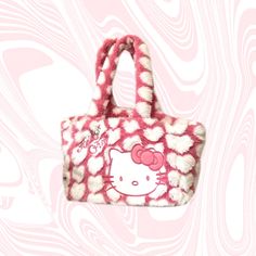 Plushie Kitty Tote Bag – Pinky Dollz Hello Kitty Print Travel Shoulder Bag, Rectangular Hello Kitty Shoulder Bag For Travel, Trendy Hello Kitty Tote Bag, Trendy Hello Kitty Print Tote Bag, Casual Hello Kitty Print Bags For Shopping, Cute Hello Kitty Shoulder Bag For Travel, Hello Kitty Print Tote Shoulder Bag For Shopping, Hello Kitty Print Shoulder Bag For Travel, Trendy Hello Kitty Print Bag For Everyday Use