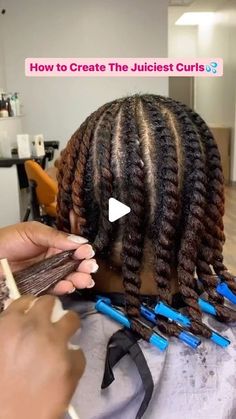 VoiceOfHair ®️ on Instagram: "Curls on Curls 😍🔥  Flawless flat twist  and curl technique by @stylequeenbeauty 👌🏾 We knew the finished style would be bomb from how juicy those twists look 💦 This is a great style for transitioning or if you are looking to limit direct heat ❤️  Would you rock this?✨voiceofhair  #heatlesscurls #amazingnaturalhair #flattwist #dmvhairstylist #twistout #summerhairstyles #summerhaircare #twists #vahairstylist #protectivestyles #naturalhairgoals" Twist Out Results, Best Twist Out Natural Hair, Twist Out Natural Hairstyles, Short 2 Strand Twist Styles Natural, Natural Hairstyles For Black Women Twist Out, Twists Black Hair, Natural Black Hairstyles Twists, Best Twist Out Products For 4c Hair, Jumbo Twist On Natural Hair