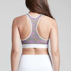 The Racerback Sports Bra gives you the kind of support you know you can count on—day and night. This incredibly fitting bra features a breathable poly/spandex fabric, racerback detail and a comfortable elastic band. 73/27 polyester/spandex with microfiber front lining Standard fit Available in sizes XS - XL Model is 5ft 9in, 125 lbs and is wearing size Small Racerback Sports Bra With Built-in Padding For Sports Events, Green Sports Bra With Built-in Padding For Gym, Fitted Racerback Activewear With Built-in Padding, Green Sports Bra With Built-in Padding, Green Sports Bra With Built-in Padding For Training, Green Athleisure Sports Bra With Built-in Padding, Green Activewear With Built-in Padding For Gym, High Stretch Green Activewear For Sports, Moisture-wicking T-back Sports Bra With Medium Support