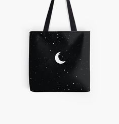 Get my art printed on awesome products. Support me at Redbubble #RBandME: https://www.redbubble.com/i/tote-bag/Moon-with-stars-by-ranazcreations/65829634.PJQVX?asc=u Moon With Stars, Poplin Fabric, Tote Bag Design, Cotton Totes, Cotton Tote Bags, Bag Sale, My Art, Awesome Products, Bags Designer