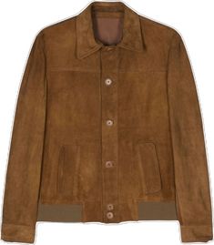 Salvatore Santoro suede leather jacket - Brown