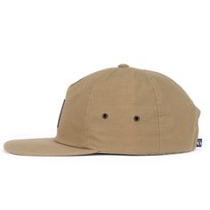 100% cotton Cotton Hat For Everyday Wear, Solid Cotton Everyday Hat, Everyday Solid Cotton Hat, Classic Cotton Khaki Baseball Cap, Beige Adjustable Cotton Baseball Cap, Beige Cotton Snapback Dad Hat, Adjustable Beige Cotton Baseball Cap, Brown Flat Bill Cotton Hats, Solid Color Cotton Baseball Cap