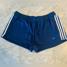 Never Worn Size Xl Shorts Adidas, Adidas Blue, Adidas Shorts, Blue Adidas, Shorts Athletic, Blue Shorts, Athletic Shorts, Adidas Women, Color Blue